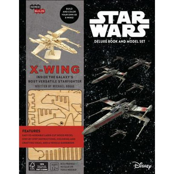 Pre-Owned IncrediBuilds: Star Wars: X-Wing Deluxe Book (Hardcover) 1682980111 9781682980118