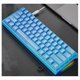 thumbnail image 2 of Teclado Mecánico USB para Juegos, 61 Teclas, Interruptor Rojo, Cable Desmontable, Retroiluminación RGB, Intercambiable en Caliente., 2 of 5