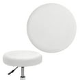 thumbnail image 1 of Uxcell 1-Pack Fundas Redondas para Taburetes de Bar, para Cojín de Taburete Lavable de 12-14 Pulgadas con Bandas Elásticas [Blanco], 1 of 7
