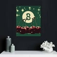 thumbnail image 4 of Nawypu  Trendy Retro Feeling Lucky You Girl Syndrome 8 Ball Queen Dice Cherry Funky Wall Art Poster Prints for Room Aesthetic Dorm Decor,Trendy Decorations Prints, 4 of 4
