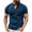 Blue, variant on Men Short Sleeve Button Down Casual Short Sleeve Shirts for Men Summer Linen Shirts for Men Mens Cotton Tshirts Short Sleeve Clearance Items Under 5 Dollars