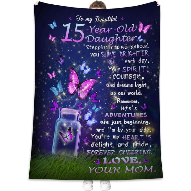 LHSHID 18th Birthday Gifts for Girls Gifts for 18 Year Old Girl 18 Year Old Girl Birthday Gifts Blanket 18 Birthday Gifts for Girls 18th Birthday Gifts Daughter Birthday Gift 50x60in