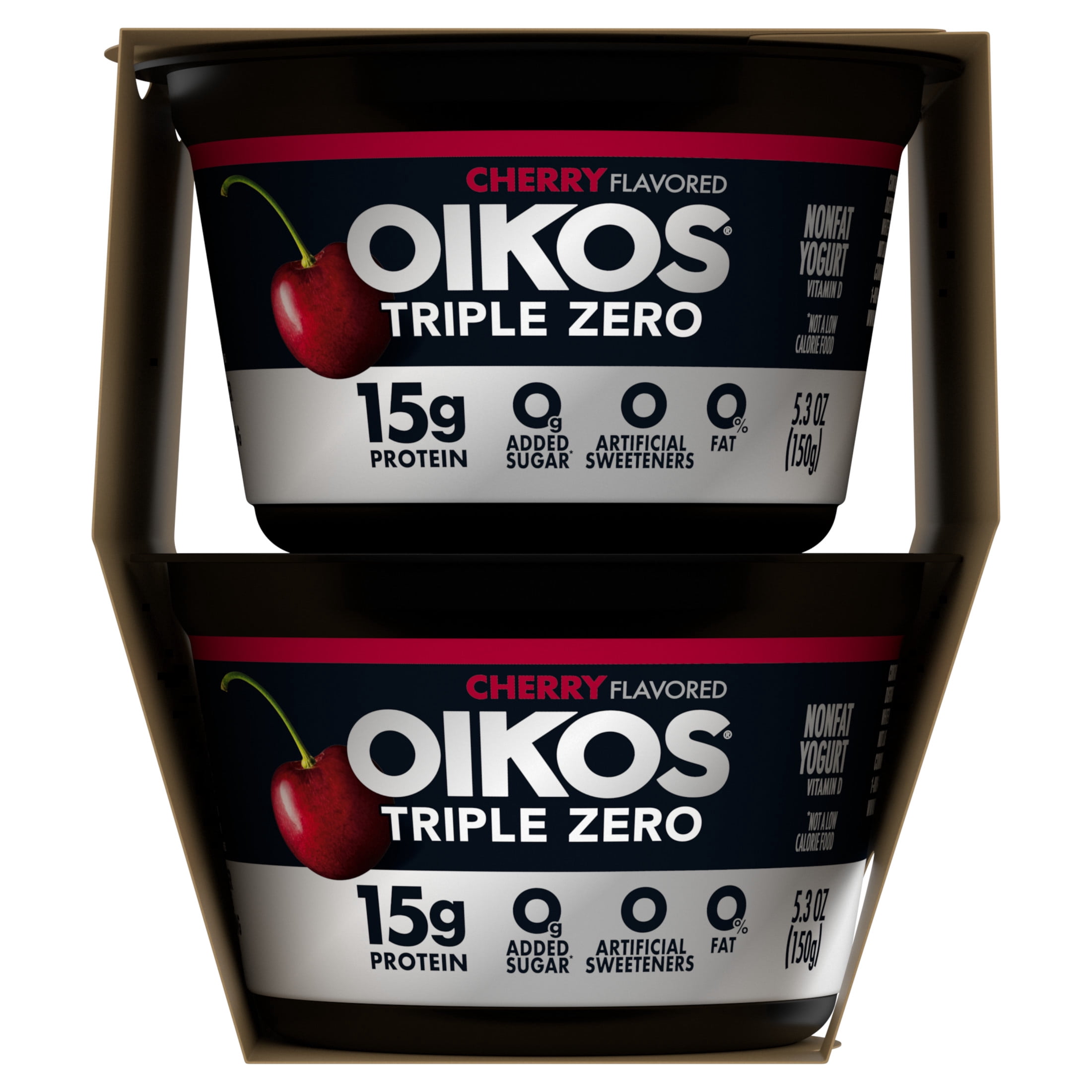 Oikos Zero Cherry 4pk | Yogurt stock for food distributors