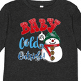 thumbnail image 4 of Inktastic Baby It's Cold Outside Boys or Girls Long Sleeve Toddler T-Shirt, 4 of 5