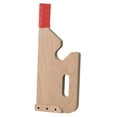 thumbnail image 1 of Soporte de madera para barra de peso muerto, engrosado, 48 x 19 cm, accesorio de gimnasio, equipo de fitness estable para entrenamiento de peso muerto, 1 of 8