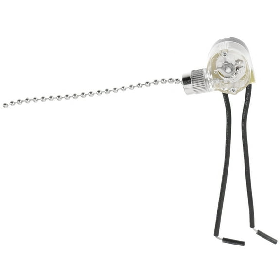 PBPBOX Ceiling Fan Light Pull Chain Extender Black 1Pack