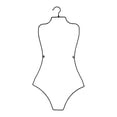 thumbnail image 2 of 2 Perchas Para Trajes De Baño, Lencería, Ropa De Playa, Color Negro Para Adultos, 2 of 8