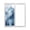 Blue, variant on Purple Mountain Window Privacy Film, Misty Forest Nature Woodland Pine Tree Landscape Static Cling UV Sun Blocking Tint Film Heat Control Windows Films for Bedroom Window Stickers 17.7"x39.3"