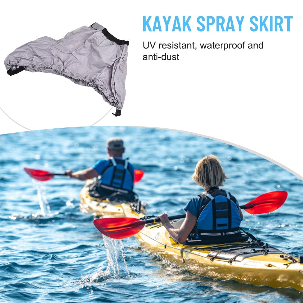 Beisidaer Premium Waterproof Kayak Canoe Boat Spraydeck Spray Deck Skirt Cockpit Cover