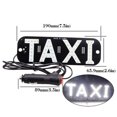 thumbnail image 1 of Interior del automóvil con placa de agarre, luz LED con logotipo, indicador de TAXI, luz de advertencia LED para automóvil de 12 V, uso versátil, fácil instalación., 1 of 4
