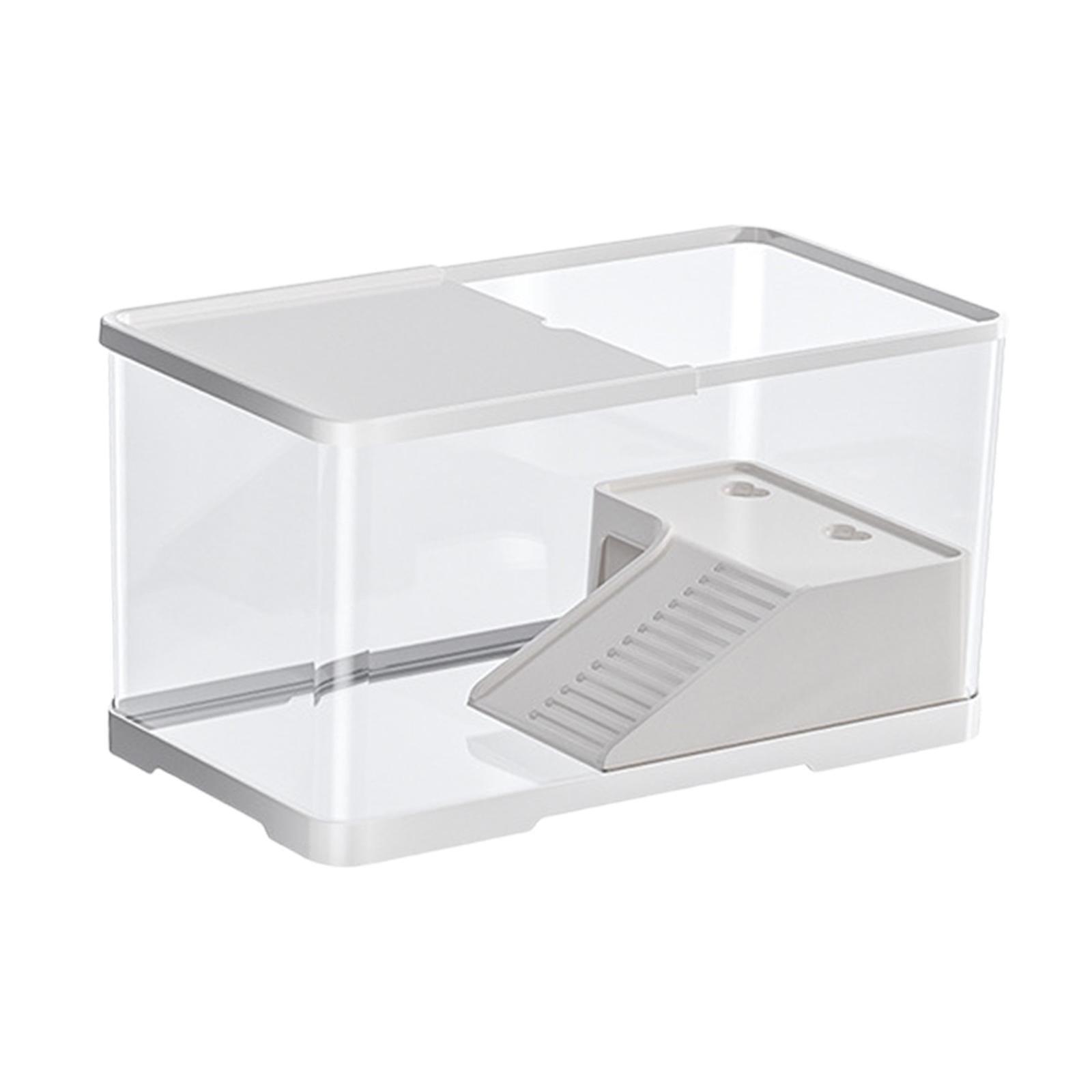 Stgfyxgs Turtle Tank Aquarium Basking Platform Pets Accessory Hermit Tortoises Case Multifunction Areas Turtle Habitat Reptile Habitat M