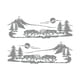 thumbnail image 1 of 2 pegatinas de alces para coche, calcomanías decorativas divertidas, fáciles de usar, versátiles, para vehículos , para conducir camiones. Gris, 1 of 8