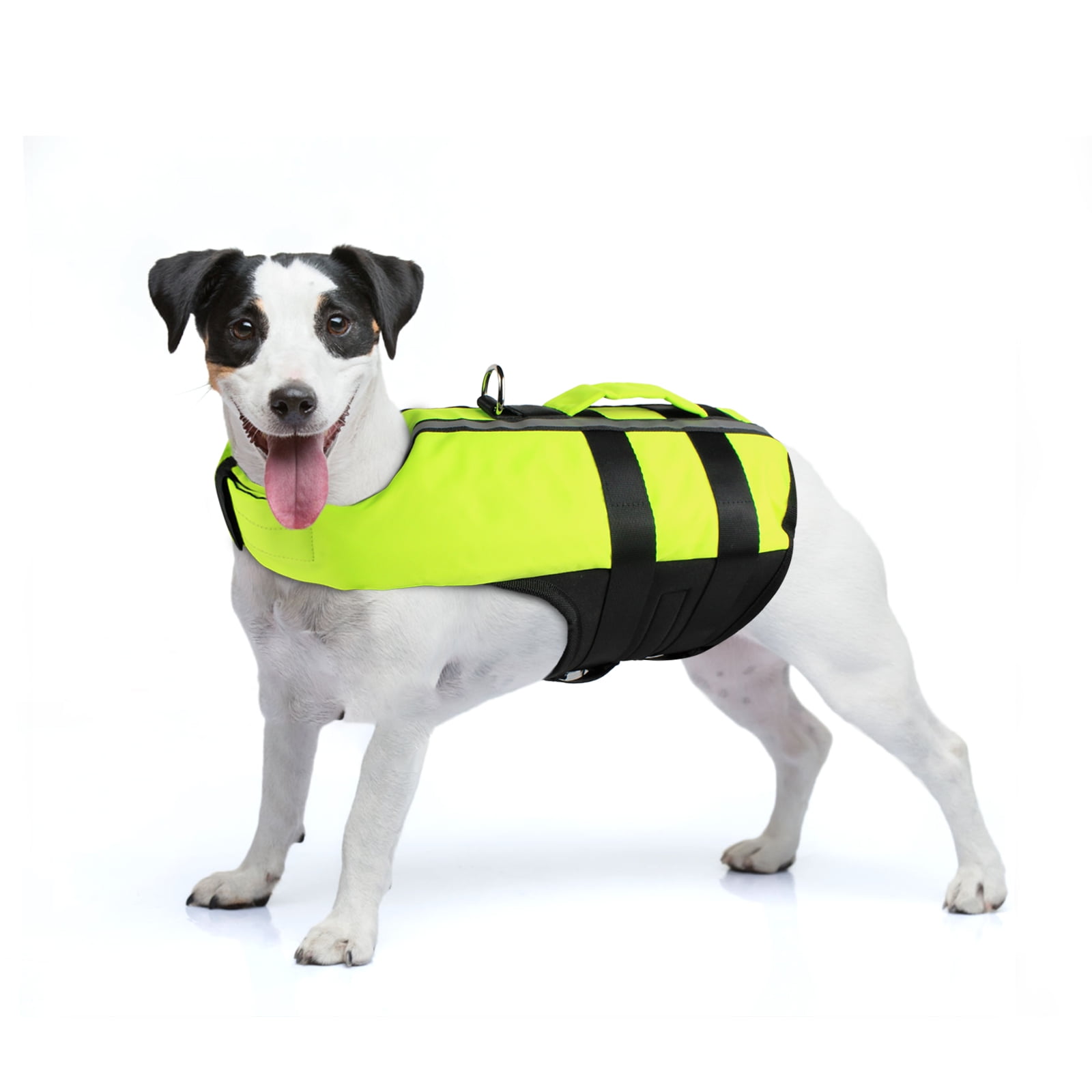 PETLESO Dog Life Jacket, Adjustable Dog Life Vest,Pet Lifesaver for