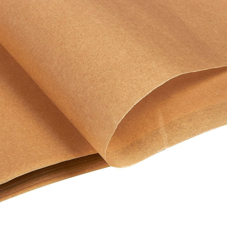 LuxLiv® 164ft Unbleached Brown Parchment Paper Roll for Baking, Sourdough  Bread Baking Supplies, Wax Paper Roll, Cooking Paper - Extra Thick 