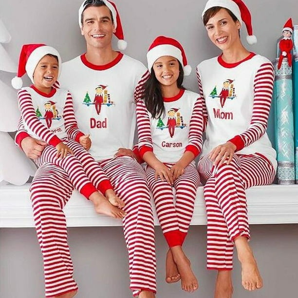 Kids Adult Family Matching Christmas Pajamas Sleepwear Nightwear Pyjamas