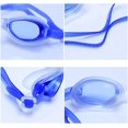 thumbnail image 3 of Gafas de natación transparentes de alta definición, unisex, gafas de natación planas ajustables, negras 1 pieza, 3 of 3
