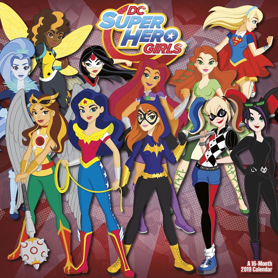 2019 DC Superhero Girls Wall Calendar