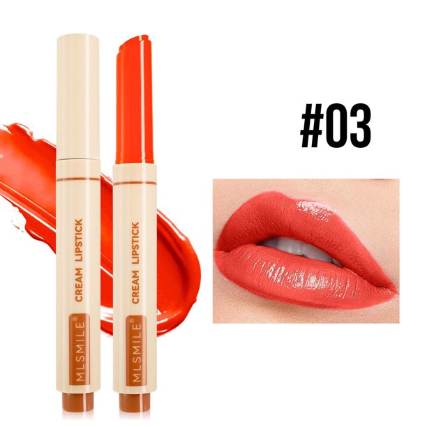 Lápiz labial de 6 colores, lápiz labial sólido, gel para labios, aclarador de labios, líneas de labios, hidratante y humectante, 0,5 g