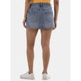 thumbnail image 3 of No Boundaries Denim Mini Skirt, Women's, 3 of 5