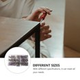 thumbnail image 3 of FUTUREORYY 120Pcs Threaded T Nut Set Carbon Steel Assorted Color for Carpenters, 3 of 4