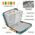 thumbnail image 4 of Haosy Accordion File Organizer Zipper Binder 500 Sheet 6-Tab Expanding File Folder Multi-Pocket 1.2 Inch 3 Ring Clownfish and Coral, 4 of 7