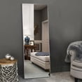 thumbnail image 4 of 17 in x 62 in White Modern Full Length Mirror, 4 of 10