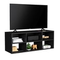 thumbnail image 1 of Mueble para TV MORU ZEN Negro Minimalista para Casa u Oficina, 1 of 7