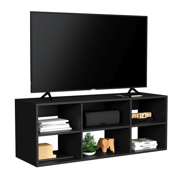 Mueble para TV MORU ZEN Negro Minimalista para Casa u Oficina