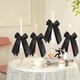 thumbnail image 3 of Decoración De Cinta De Poliéster Cintas Decorativas Con Nudo De Mariposa De 20x12cm En Nailon Y Licra Negra Para Envolver Regalos Navideños Y Decorar Candelabros Rkxzt, 3 of 8