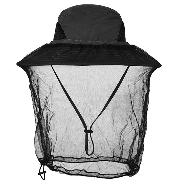 Sombrero Protección Solar para El Mosquitera Con Malla Extraíble Hombres/mujeres