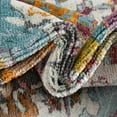 thumbnail image 4 of Unique Loom Paragon Collection Area Rug - Boulder (8' 2" x 10' Oval Multi/Blue), 4 of 7