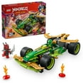 thumbnail image 1 of LEGO NINJAGO Lloyd's Pull-Back Race Car Toy - Building Toy for Pretend Play for Boys and Girls, Ages 7+ - Toy Car for Kids with 2 Minifigures - Gift Idea for Birthdays - 71828, 1 of 6