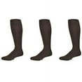 thumbnail image 3 of Sierra Socks Men Classic Fine Ribbed Premium Over the Calf Cotton Dress Socks, 3 Pairs, 3 of 8