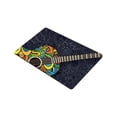 thumbnail image 2 of CADecor Guitar Doormat Indoor Outdoor Floor Rug 23.6x15.7 inches, 2 of 2
