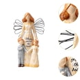 thumbnail image 6 of Fzaqwen Family Figurines Sculpture Craft Hand Painted Home Decor Tabletop Decoration for Mum and Kids, 6 of 9