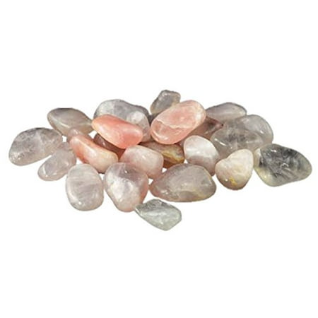 - 1 lb of Rose Quartz Tumbled Stones -