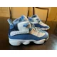 thumbnail image 3 of Ni - ke New Ni - ke Air Jordan 6 Rings Denim Blue Sneaker Shoes Size US 6Y / 7.5 W, 3 of 5