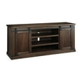 thumbnail image 2 of Ashley Furniture Budmore 60"" TV Stand in Rustic Brown, 2 of 6