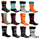 thumbnail image 1 of Calcetines Vestir Halloween Día De Muertos Algodón 10 Pares Mad Socks Calcetines vestir divertidos halloween, 1 of 4