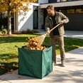 thumbnail image 6 of Heavy Duty Home and Yard Bags 190 Gallon Reusable Self-Standing Lawn and Leaf Bags Garbage Can with Reinforced Handles, Green, 6 of 6