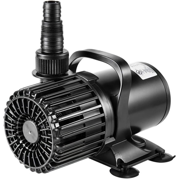 1600GPH Submersible Water Pump 100W Pond Pump 14FT. Lift Height for Pond