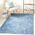 thumbnail image 2 of SAFAVIEH Metro Ognena Medallion Area Rug, Blue, 6' x 6' Square, 2 of 8