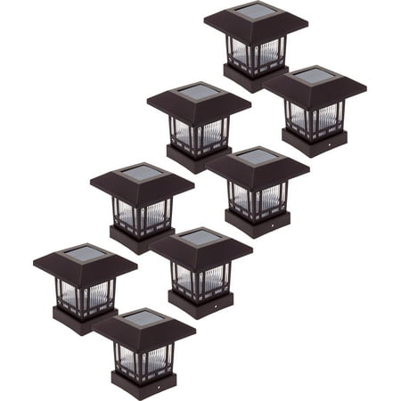 - WESTINGHOUSE NEW Solar 4 x 4 Post Cap Light for Wood Posts (8 Pack)