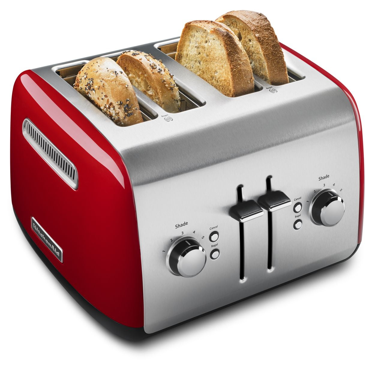 KitchenAid KMT4203FP Pro Line Series Frosted Pearl White 4-Slice Automatic  Toaster