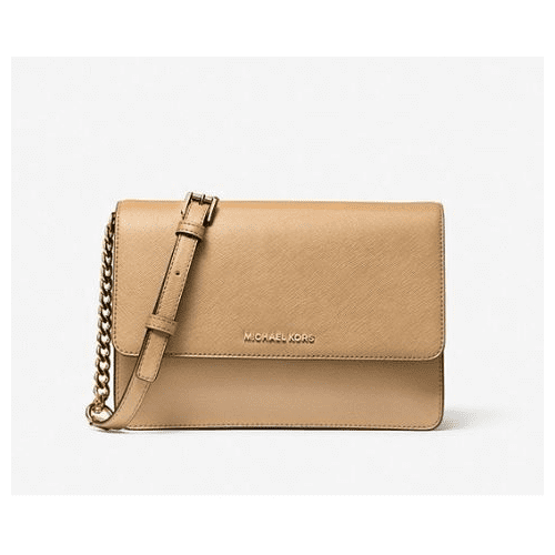 Michael Kors Daniela Large Saffiano Crossbody Bag (camel) … Walmart.com