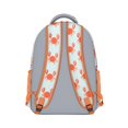 thumbnail image 3 of Nautical Crab Themed School Backpack - Black & White Waterproof Bookbag with Spinal Support & Organized Storage for Teens, 3 of 6