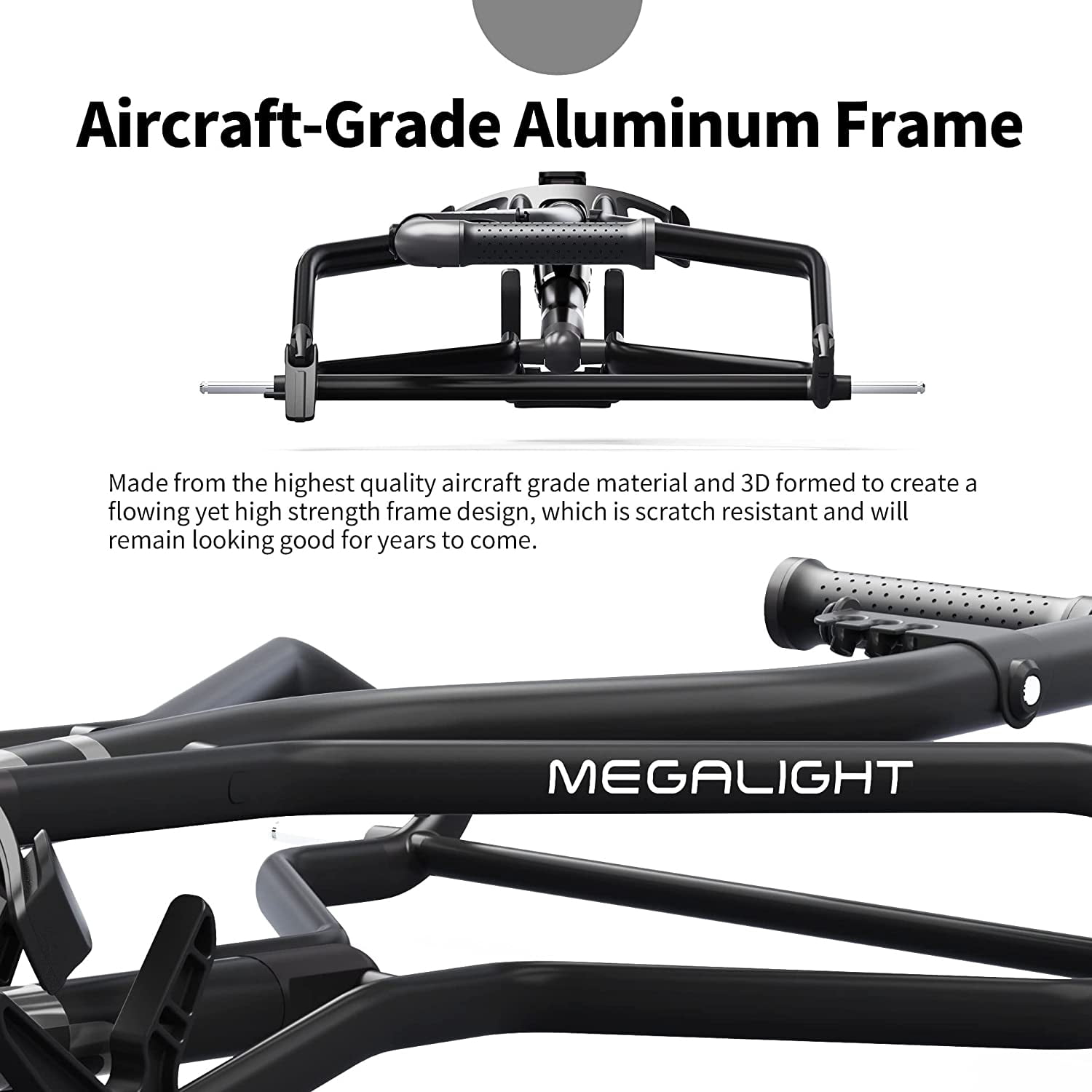 Golf Push Carts | 1step Folding Golf Cart, Aircraft-Grade Frame Lightweight
