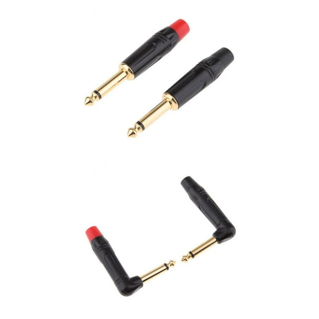 Convertidor de Estéreo de sonido Hugo 2 Piezas de 6,5 Mm con Conector Y 6,5 Mm para Amplificador