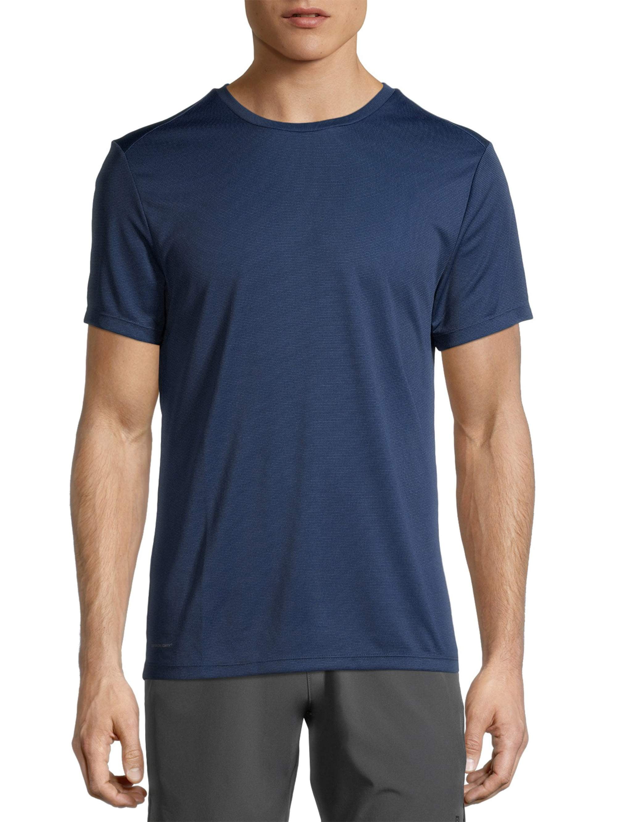 Layer 8 Men's Short Sleeve Textured Crewneck T-Shirt - Walmart.com