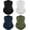 Black+white+navy+army Green, variant on 4 Pack Neck Gaiter, Cooling Breathable Face Mask UV Protection Scarf Hiking Bandana for Men/Women